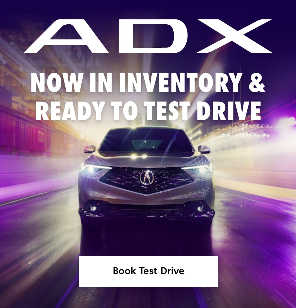 ADX Now In Inventory & Ready To Test Drive