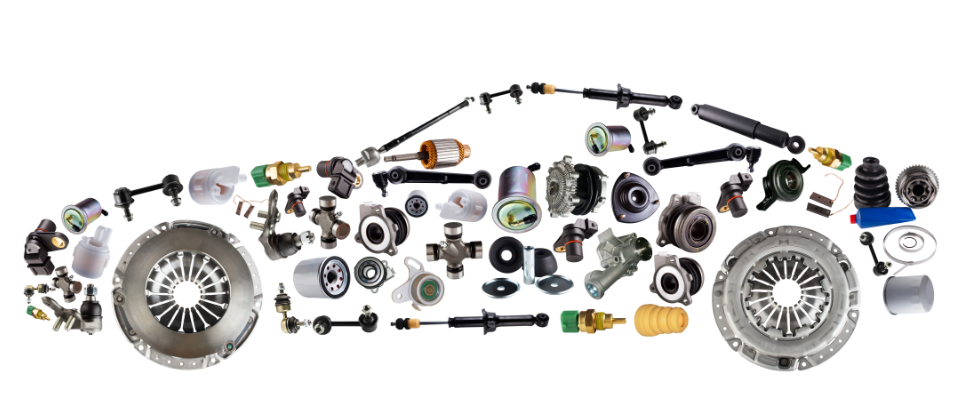 Car made of parts